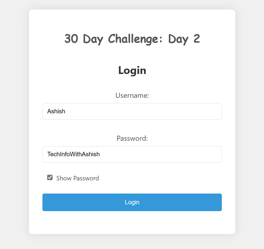 30DayChallengeDay2