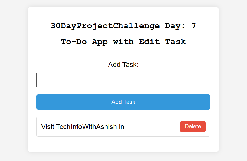 30DayChallengeDay7 image